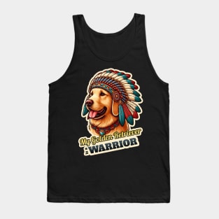 Golden Retriever Indian 2 Tank Top